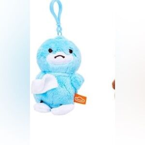 New Duck Keychain Bag Charm Blue Duck